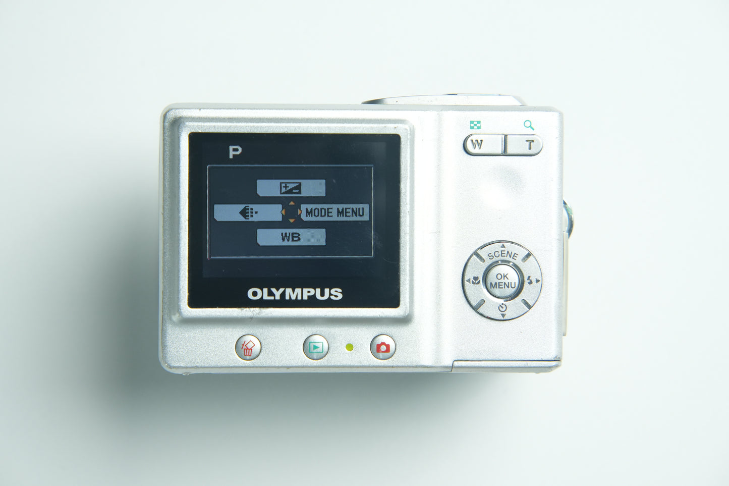 Olympus Camedia FE5500 Digital Camera - Metallic Silver