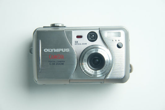 Olympus Camedia C50 Zoom Digital Camera - Metallic Silver