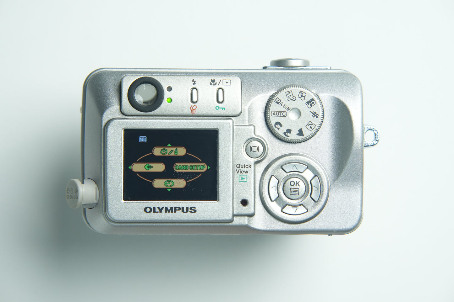 Olympus Camedia C50 Zoom Digital Camera - Metallic Silver