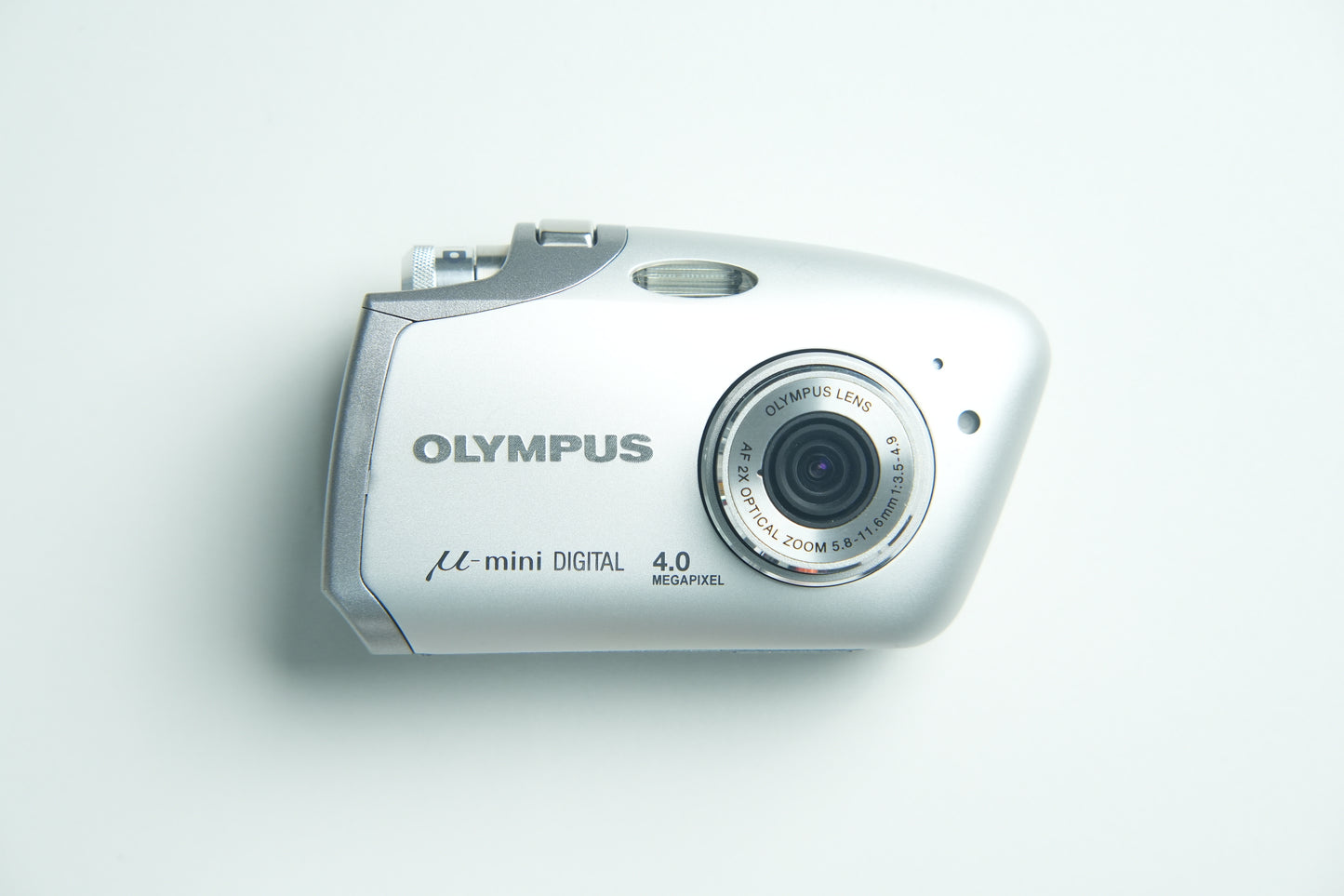 Olympus mju Mini Digital Camera - Metallic Silver