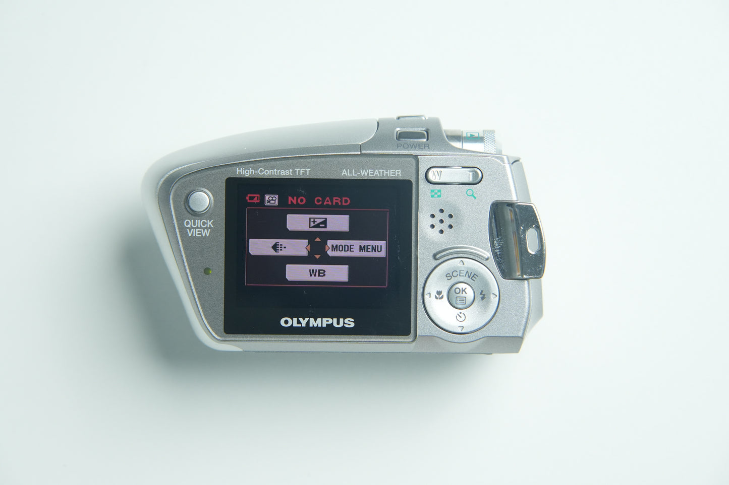 Olympus mju Mini Digital Camera - Metallic Silver