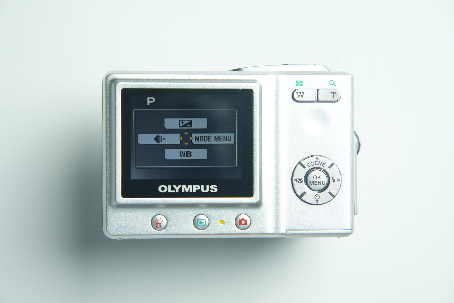 Olympus Camedia FE 5500 Digital Camera - Metallic Silver