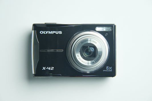 Olympus X-42 Digital Camera - Metallic Black