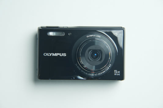 Olympus Stylus VG180 Digital Camera - Gloss Black