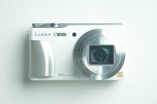 Lumix DMC-TZ55 Digital Camera - Solid White