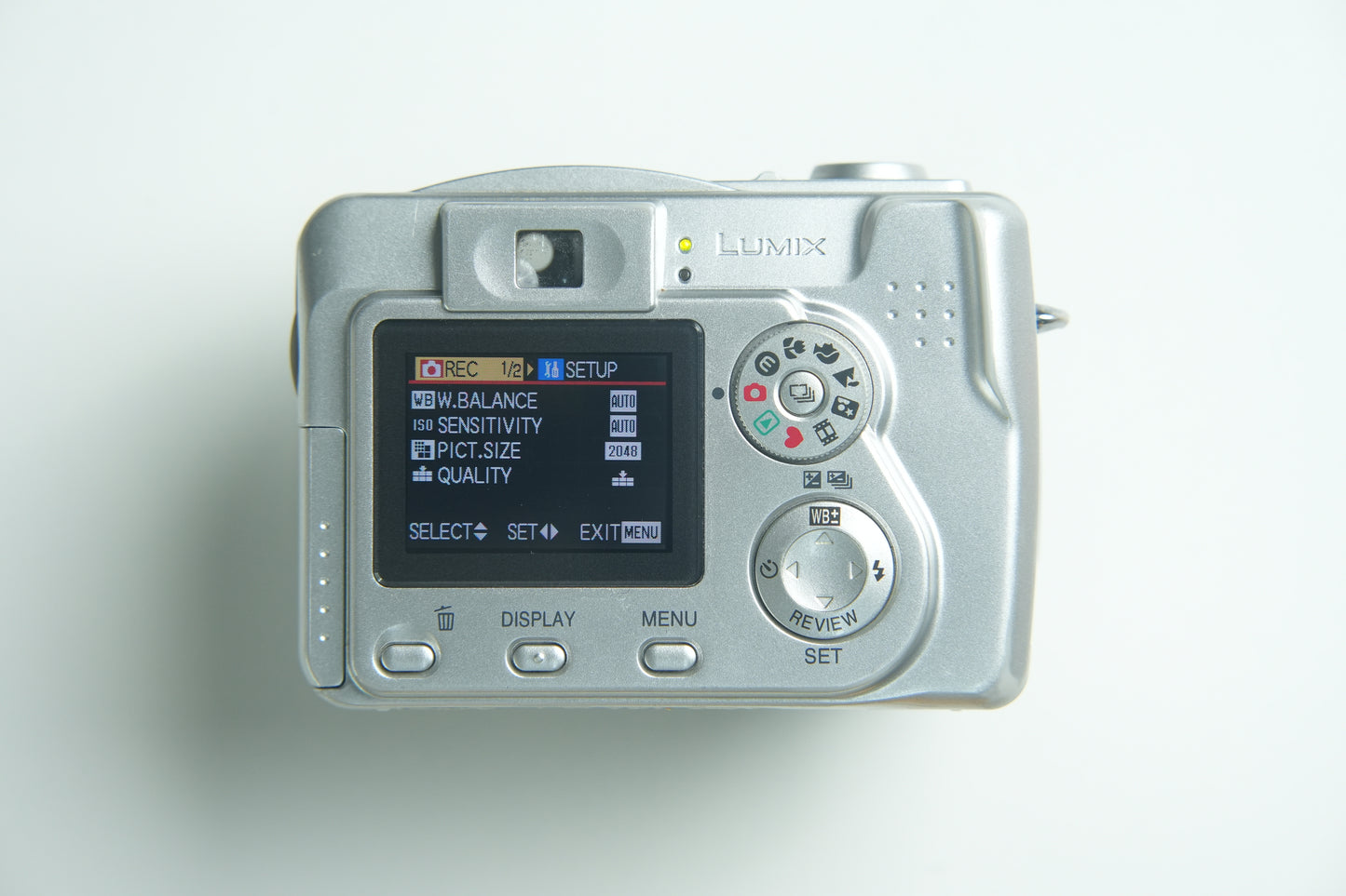 Lumix DMC-LC50 Digital Camera - Metallic Silver