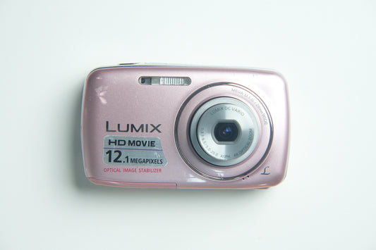 Lumix DMC-S1 Digital Camera - Metallic Pink