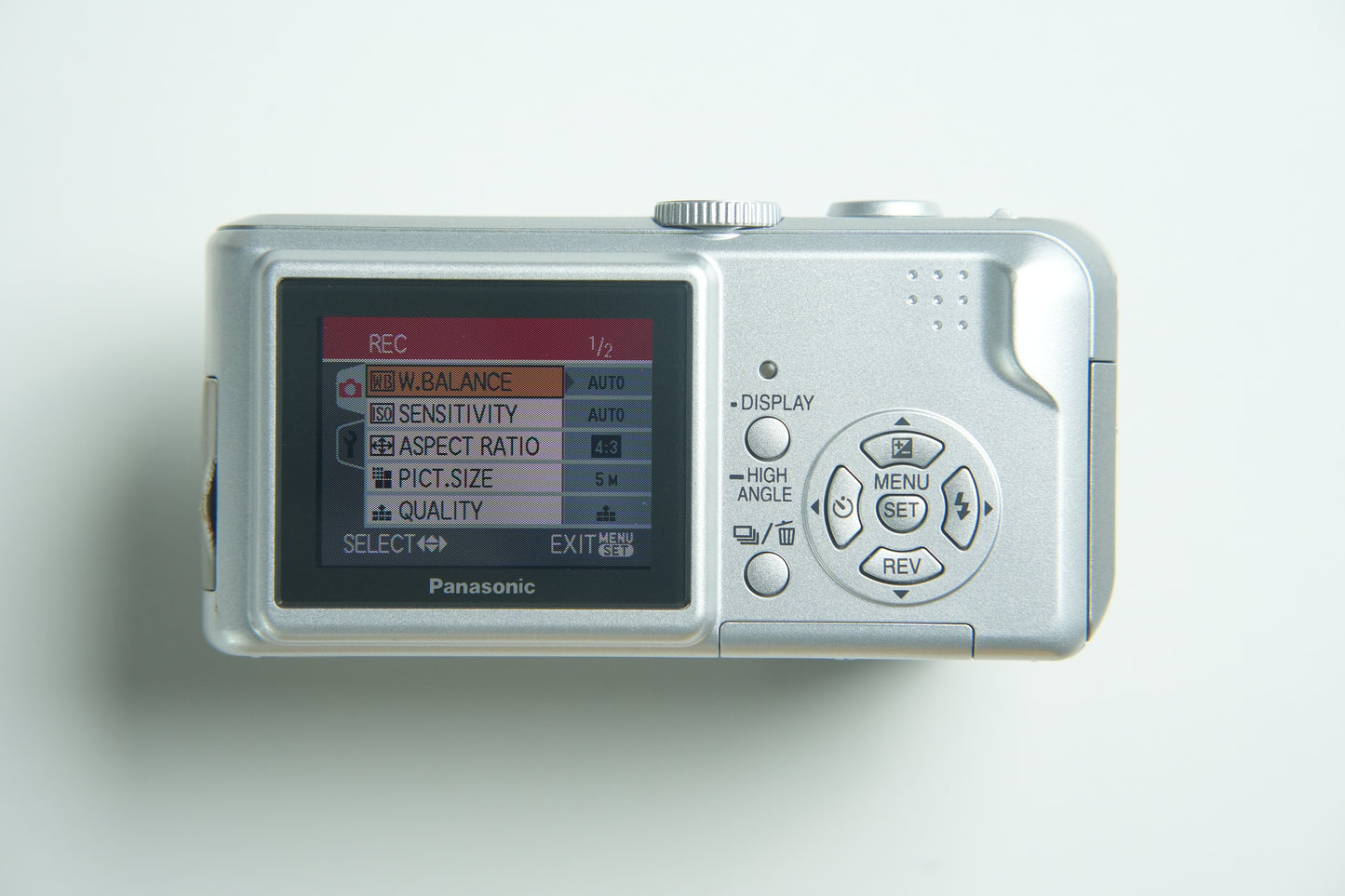 Lumix DMC-LS2 Digital Camera - Metallic Silver