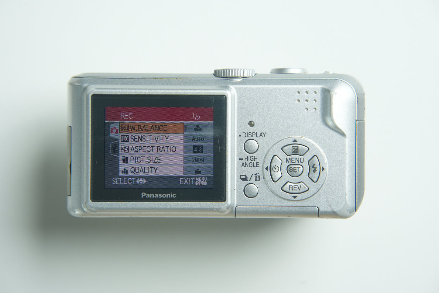 Lumix DMC-LS2 Digital Camera - Metallic Silver