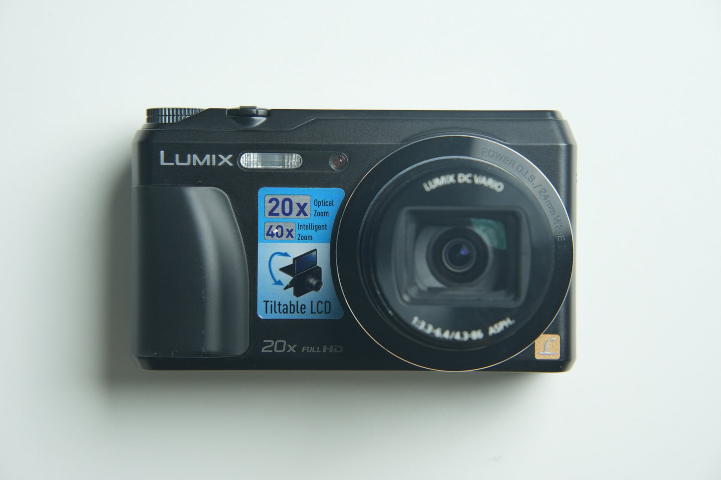 Lumix DMC-TZ55 Digital Camera - Metallic Black