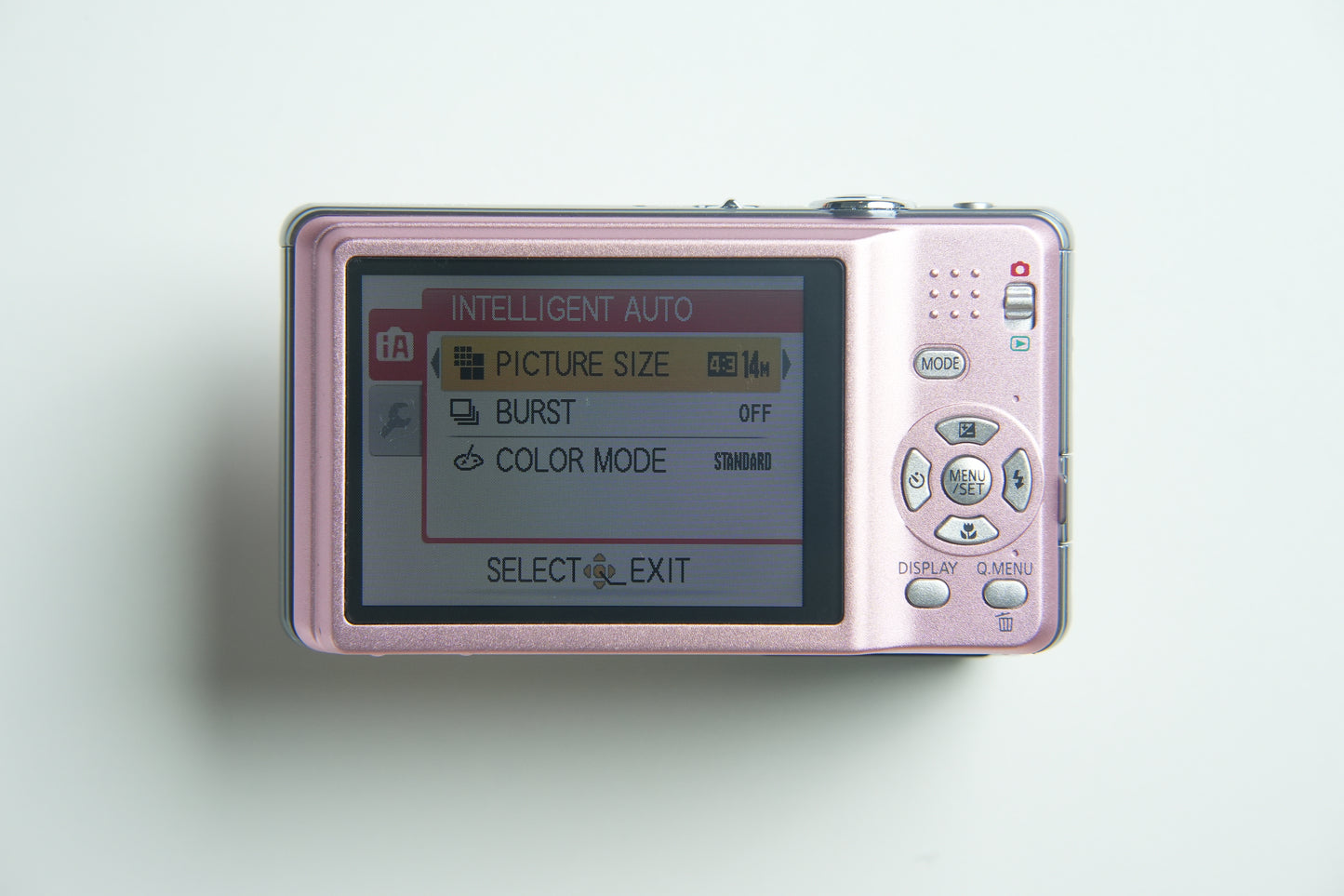 Lumix DMC-FS11 Digital Camera - Metallic Pink