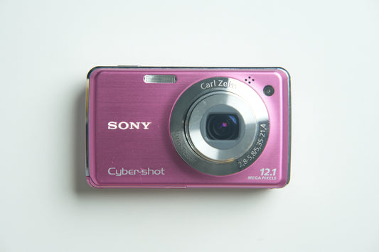 Sony DSC W220 Digital Camera - Metallic Pink