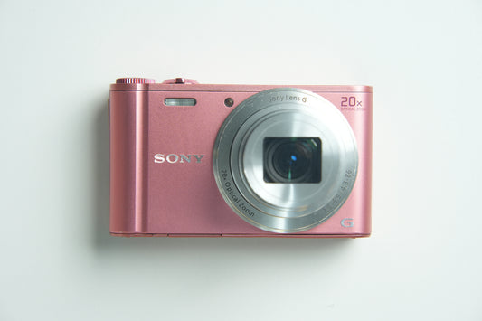 Sony DSC W220 Digital Camera - Metallic Pink (Copy)