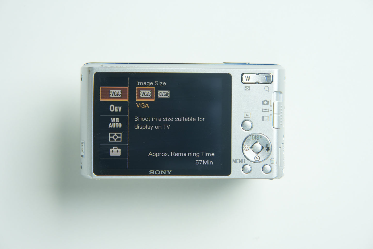 Sony CyberShot DSC W530 Digital Camera - Metallic Silver