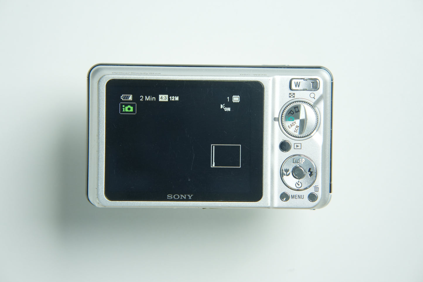 Sony CyberShot DSC W270 Digital Camera - Metallic Silver