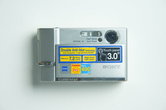 Sony CyberShot DSC T50 Digital Camera - Metallic Silver