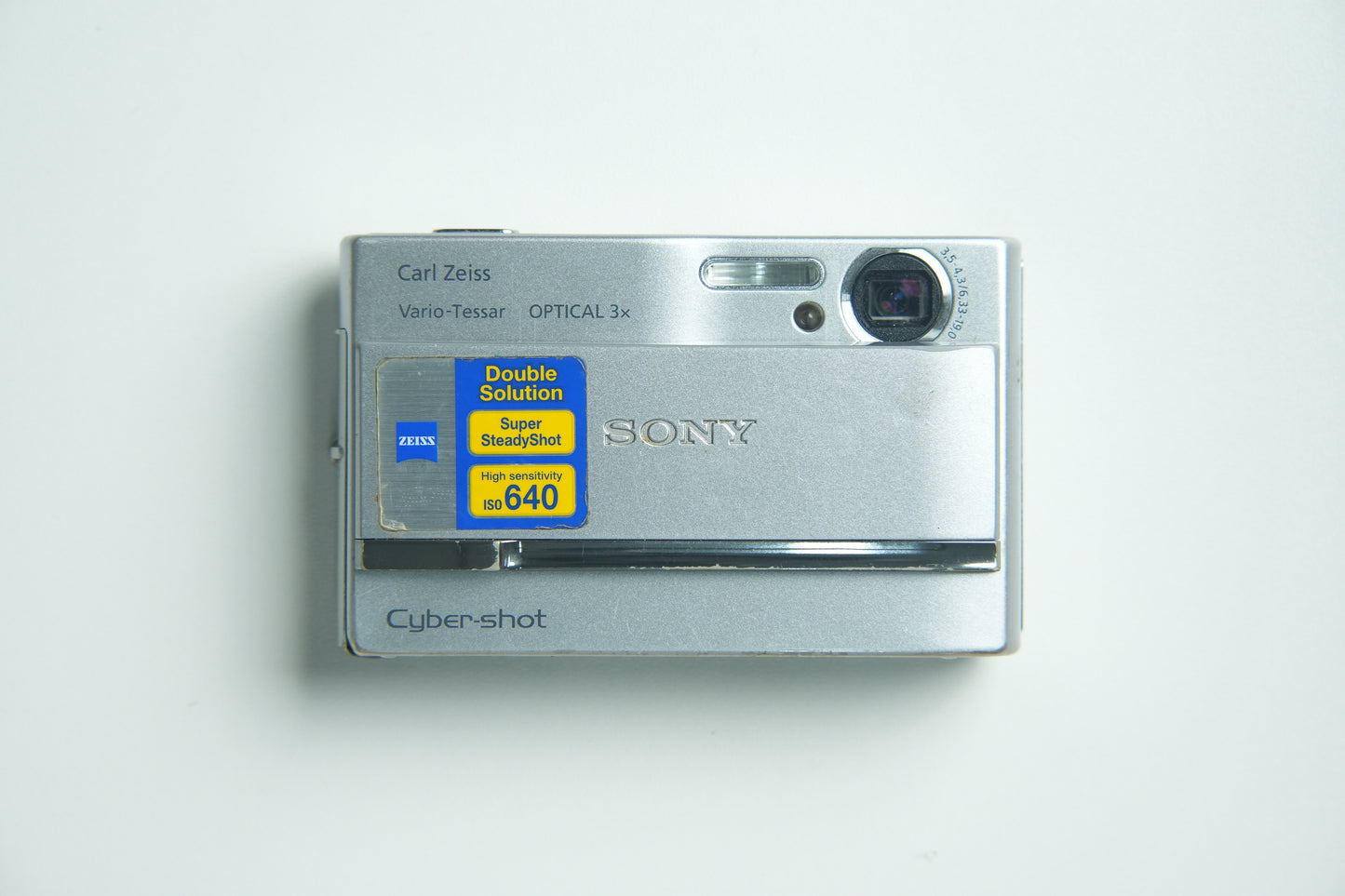 Sony CyberShot DSC T9 Digital Camera - Metallic Silver