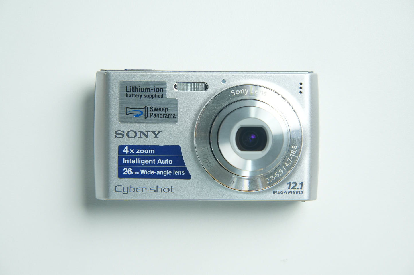 Sony CyberShot DSC W510 Digital Camera - Metallic Silver