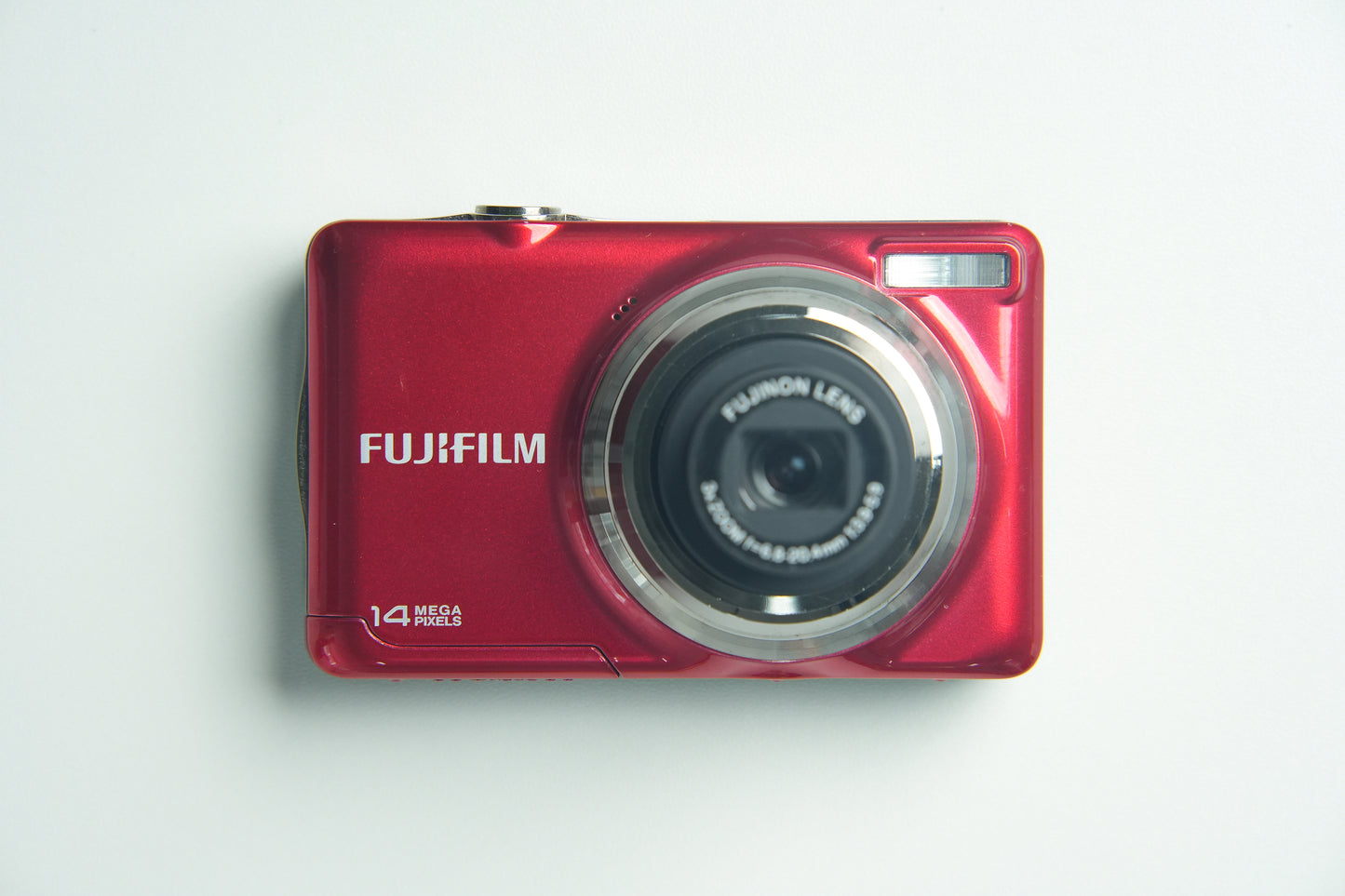 Fujifilm Finepix JV Digital Camera - Metallic Red