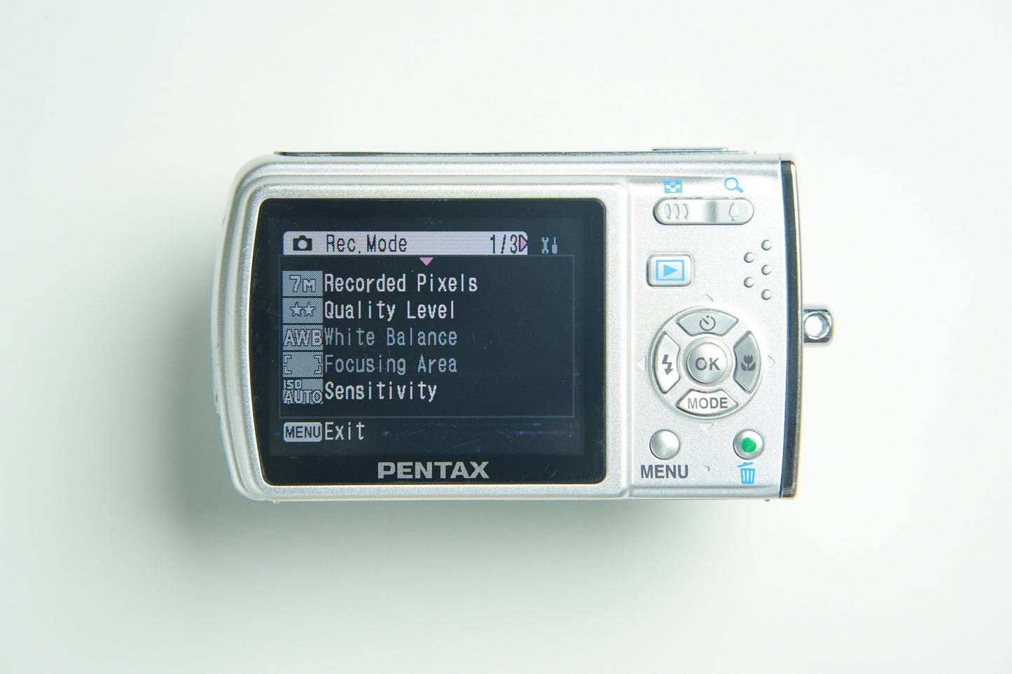 Pentax Optio L30 Digital Camera - Silver